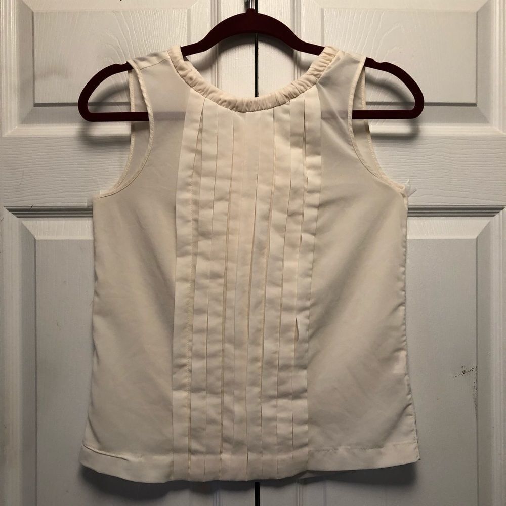 Zara Woman Pleated Top